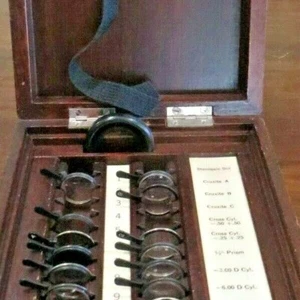American Optical Co. Optician Chromatic Test kit in box for office display set - Picture 1 of 9