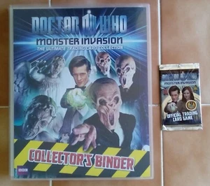 Dr Doctor Who MONSTER INVASION & EXTREME Dos juegos completos 346 cartas en una carpeta - Imagen 1 de 16
