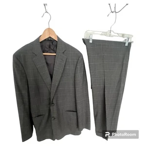 Brooks Brothers Madison Gray Brookscool Lightweight Full Canvas Suit 42R W36 - Picture 1 of 24