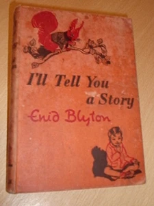 ENID BLYTON I'LL TELL YOU A STORY 1940's ERA VINTAGE GOLLY HARDBACK BOOK - Picture 1 of 2