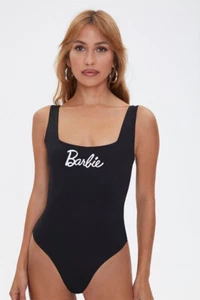 Neu mit Etikett Barbie™ Tank Logo Body schwarz Größe S - Bild 1 von 9
