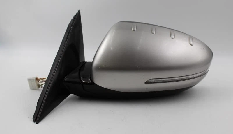 Left Silver Driver Side View Mirror Power Folding  2014-2016 KIA CADENZA #2866 - Image 1 of 4