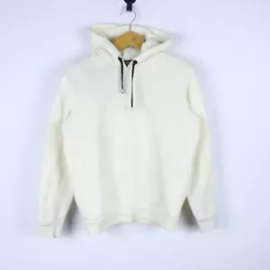 Felpa Trussardi Uomo taglia S Cotone Bianco Man Hoodie Comodo Casual Caldo - Imagen 1 de 3
