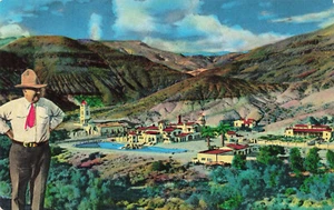 DEATH VALLEY SCOTTY AND CASTLE DEATH VALLEY NP CA POSTAL DE COLECCIÓN 102523 - Imagen 1 de 2