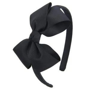 Fashion Cute Black Bow Headband for Girls Toddlers. - Picture 1 of 3