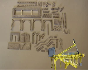 P&D Marsh N Gauge n Scale M9 Bulk container tipping frame kit requires painting - Picture 1 of 1