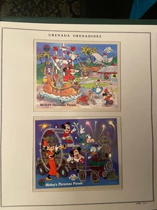 FRANCOBOLLI TEMATICA DISNEY GRENADA 1988 - Foto 1 di 1