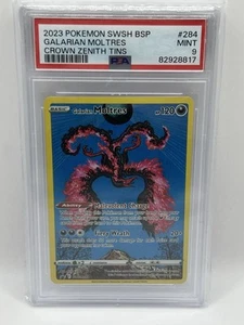 Galarian Moltres SWSH284 SWSH: Sword & Shield Promo Cards Holo PSA 9 - Picture 1 of 2