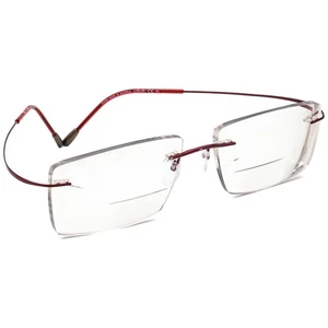Silhouette Brille 5515 70 3040 Must Collection Rot Randlos Austria 53-17 140 - Bild 1 von 6