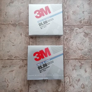 2x 3M 5.25 Zoll Disketten DS, DD 10er Pack - NEU in OVP - Zdjęcie 1 z 3
