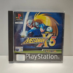 MEGAMAN X5 PS1 PLAYSTATION PAL MULTI ITA COMPLETO CIB - Imagen 1 de 6
