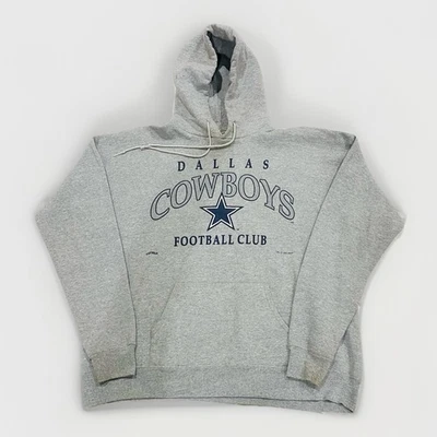 Sudadera con Capucha Vintage 1995 Nutmeg Mills NFL Dallas Cowboys Hecha en EE. UU. Talla XL Foto 1 de 4
