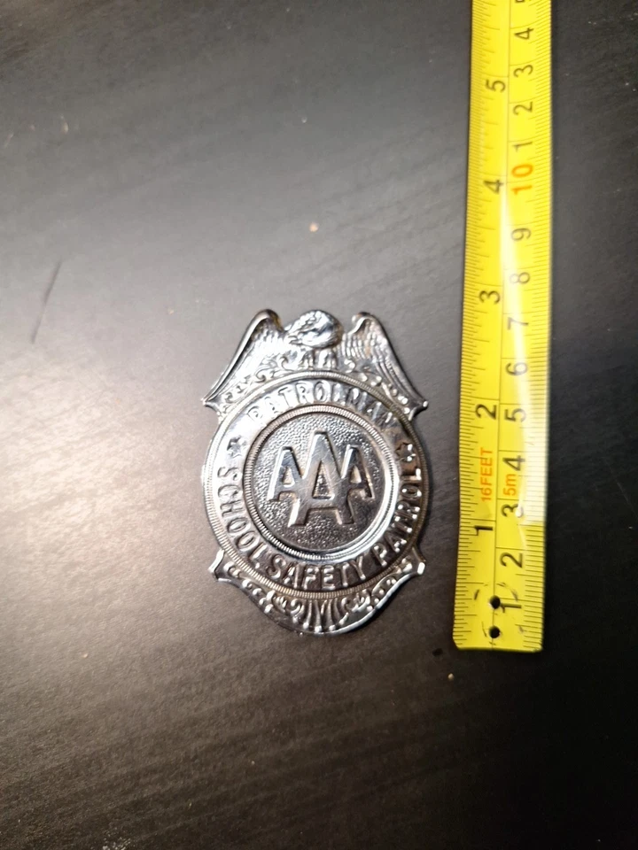 Prendedor de insignia de patrullero de seguridad escolar AAA vintage gramos  Foto 1 de 1