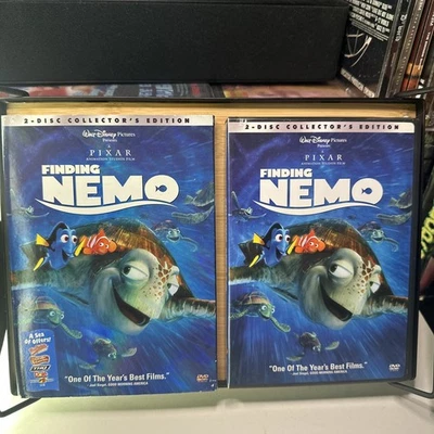 Disney Pixar Finding Nemo Collector's Edition DVD Two-Disc Set Inserts+Slipcover - Image 1 of 4