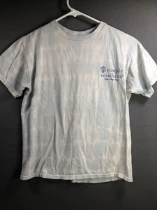 Simply Southern Collection Tie Dye Shirt Size YL Living Simply Blue - Picture 1 of 7