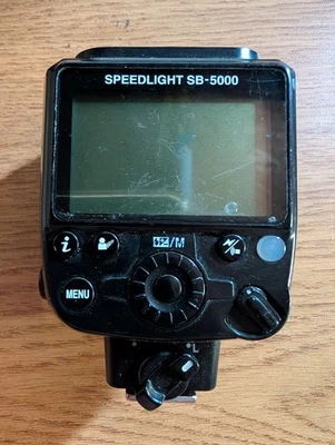 Nikon SB-5000 AF Speedlight Flash [PARTS/AS-IS/Repair] JUST BASE - Image 1 of 4