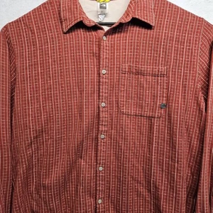 The North Face Herren Hemd mit Knopfleiste rot Flanell kariert Baumwolle XL A5 - Bild 1 von 8