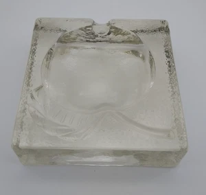 Posacenere in cristallo (motivo mela) vintage - Foto 1 di 7