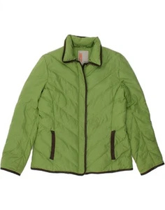 MISSONI Womens Padded Jacket US 12 Large Green Polyester AT10 - Picture 1 of 6