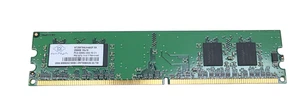 Nanya NT256T64UH4A0F-5A 256MB PC2-3200U DDR2-400 1RX16 Non-ECC RAM UDIMM Memory - Picture 1 of 3