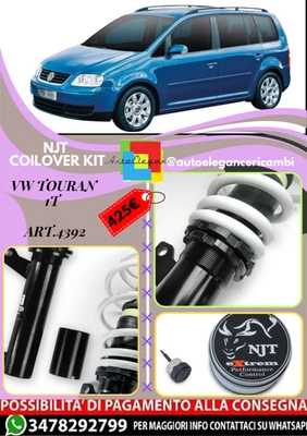 🎀Art.4392 Kit assetto sportivo NJT eXtrem adatto per VW Touran 1T 1.9TDi🎀 - Imagen 1 de 4