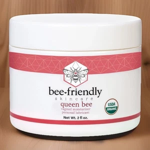 BeeFriendly Organic Vaginal Moisturizer USDA Certified Natural Gentle Cream Lube - Picture 1 of 7