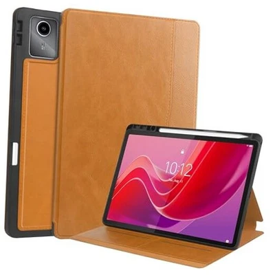 PU Case for Lenovo Tab M11/Tab K11 LTE 11 TB Lenovo Tab M11/K11 Brown - Image 1 of 4