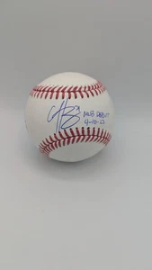 Hunter Greene Cincinnati Reds Signed Baseball with Inscription Fanatics COA - Picture 1 of 5