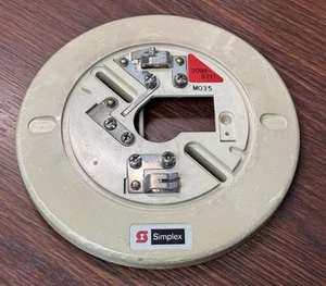 Base detector de humo alarma incendio Simplex 2098-9211 - Imagen 1 de 2