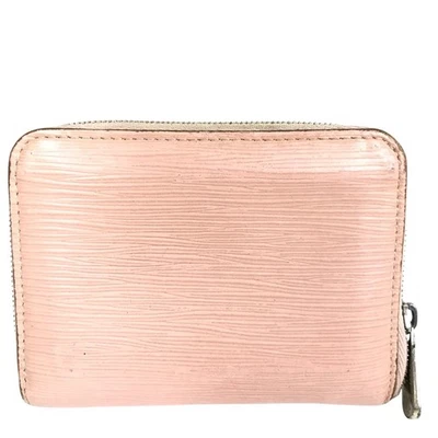 Auth Louis Vuitton Zippy Coin Purse Coin Case Epi Rose Ballerine Wallet M61206 - Image 1 of 4