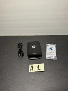 HP Sprocket Portable Mini Photo Printer w/cable & 10pm Photo Paper(1 Pack) WORKS - Picture 1 of 5