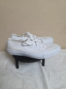 Converse weiße All Star CVO Turnschuhe Herren 7/Damen 9. Neu 124825F Vierloch Spitze - Bild 1 von 8