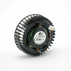 For DELTA Reference R9 390x AMD 390x BV5 12V Brushless Turbo BFB1012SHA01 Fan - Afbeelding 1 van 7