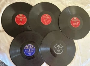 Lot of 5 78RPM Records Hank Snow, Roy Roger’s, F. Tillman, Ray Price, Bob Wills - Picture 1 of 21
