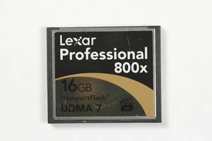 Lexar Professional 16GB 800x UDMA 7 Compact Flash Card - Picture 1 of 2