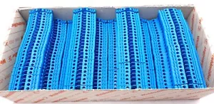 Lot of 100 Weidmuller 1021580000 Feed Through Terminal Block 300V, 10A, 26-12AWG - Picture 1 of 5