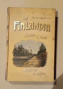 LA FINLANDIA RICORDI E STUDI Igino Cocchi Le Monnier 1902 PRIMA EDIZIONE Finland - Imagen 1 de 5