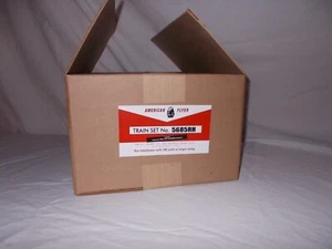 AMERICAN FLYER 5685RH NORTHERN PACIFIC REPRO SET BOX ONLY NO TRAINS OR CARS - Picture 1 of 6