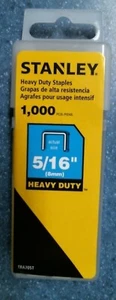Stanley TRA705T Heavy Duty Staples, 5/16", 1000 ct, FREE SHIPPING - Picture 1 of 2