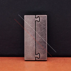 5X Silber Magnetverschlüsse Haken für Lederhandwerk Schmuck Fundstücke Zubehör - Bild 1 von 11