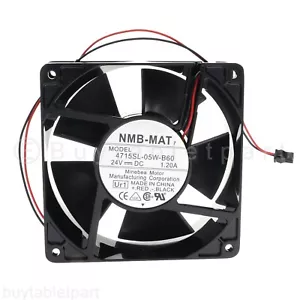 Waterproof Inverter Cooing Fan For 24V 1.20A 2-Pin 12038 12CM NMB 4715SL-05W-B60 - Picture 1 of 4