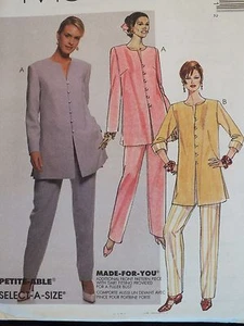 Easy/Lovely OOP McCALLS 8681 Misses/MP Top & Pants PATTERN 10-12-14-16 UC - Picture 1 of 3