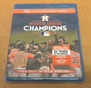World Series 2017 Houston Astros Blu Ray Sealed - Imagen 1 de 1