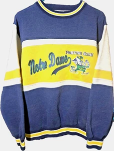 Suéter Vintage Logo 7 Marcas Norte Dama Luchadora Irlandés con Mascota Bordado - Imagen 1 de 9