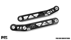 PCI Rear Lower Control Arms Aluminum Black Anodized for 1996-2000 Honda Civic EK - Picture 1 of 1