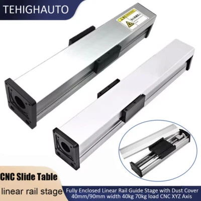 IP65 Fully enclosed Ballscrew Slide Table Dustproof Cleanroom CNC Linear Stage - Image 1 of 4