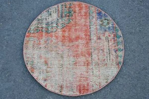 Tappeto da cucina, tappeto piccolo 2,3 x 2,3 piedi, tappeto turco, tappeto vi... - Foto 1 di 6