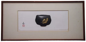 Haku Maki hakumaki Japanese Artist Signed Woodblock Woodblock - Picture 1 of 8