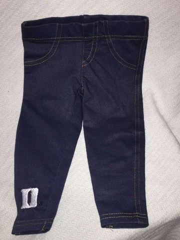 Infant Girl's Colosseum DUKE Blue Devils Size 3-6 Months Stretch Jeggins Pants Cover