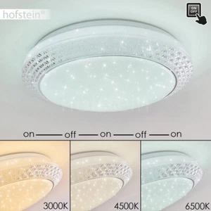 Glitzer Decken Lampen LED dimmbar Flur Dielen Wohn Schlaf Zimmer Leuchten rund - Bild 1 von 10